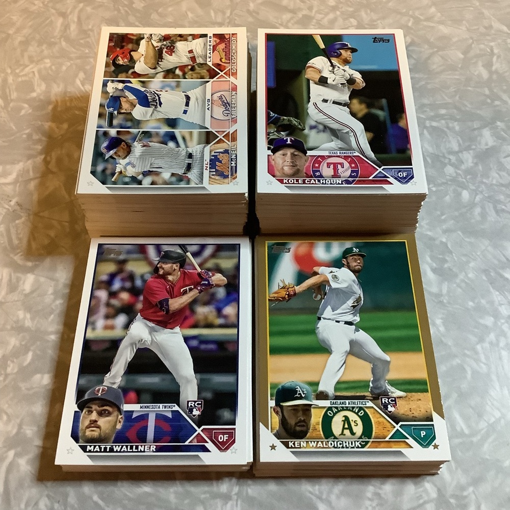 2023 Topps Baseball Card Lot (200) Series 1 & 2
